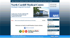 Desktop Screenshot of northcardiffmedicalcentre.co.uk